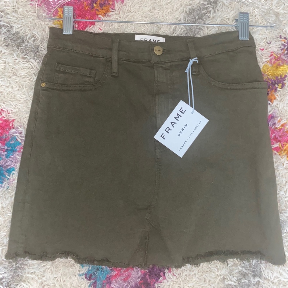 Frame denim skirt